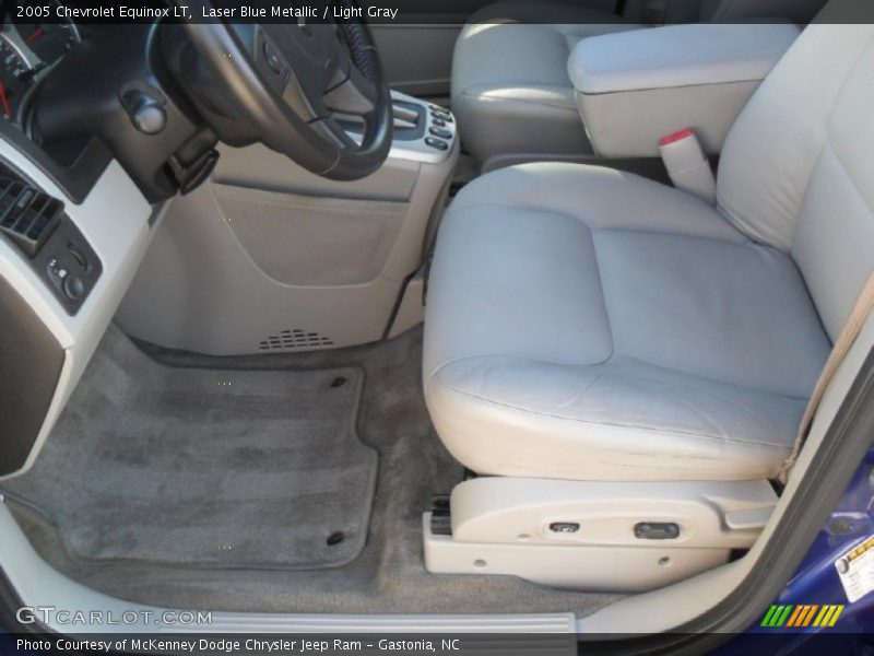 Laser Blue Metallic / Light Gray 2005 Chevrolet Equinox LT