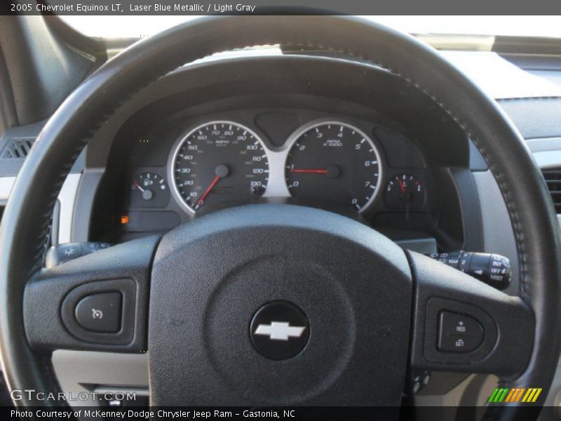 Laser Blue Metallic / Light Gray 2005 Chevrolet Equinox LT