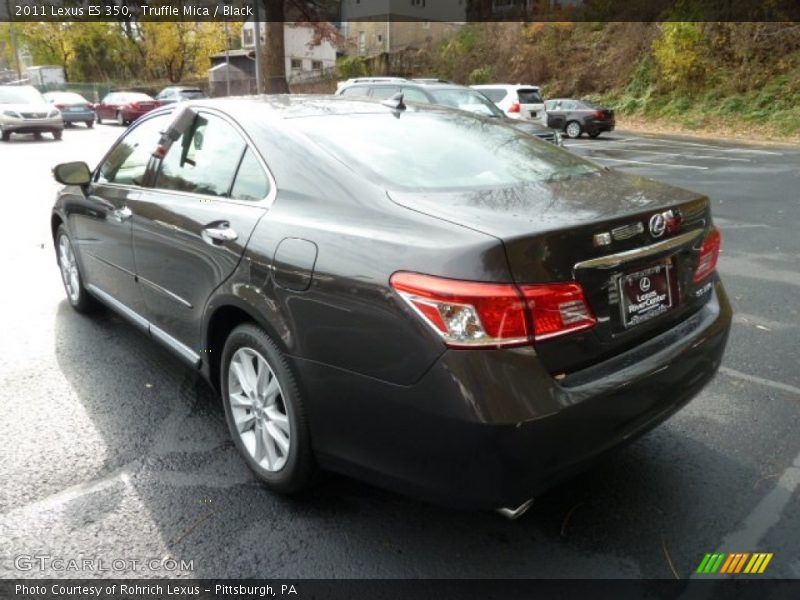 Truffle Mica / Black 2011 Lexus ES 350