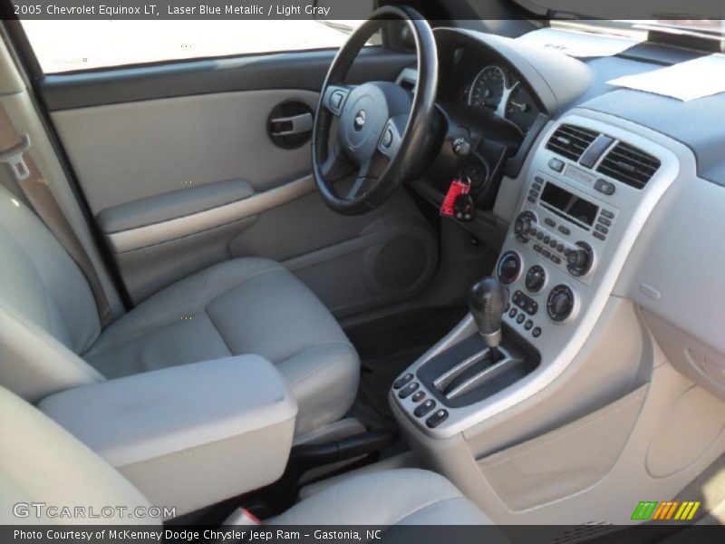 Laser Blue Metallic / Light Gray 2005 Chevrolet Equinox LT