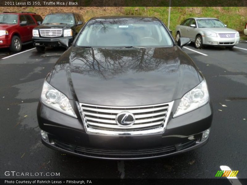 Truffle Mica / Black 2011 Lexus ES 350