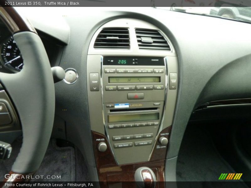 Truffle Mica / Black 2011 Lexus ES 350
