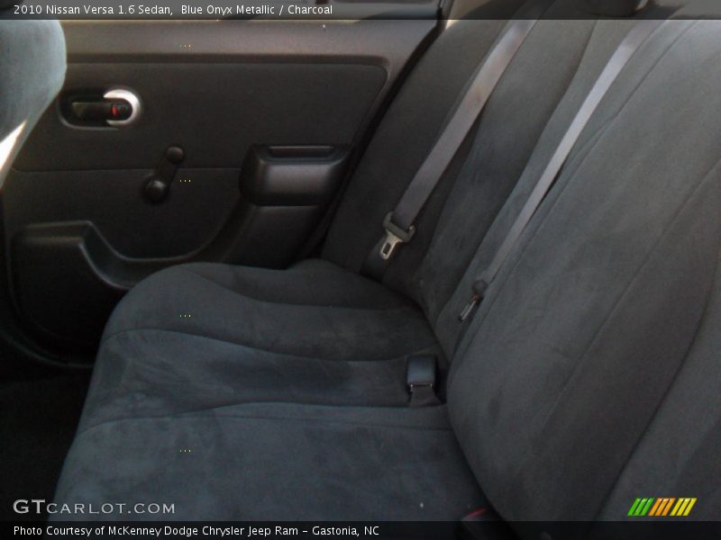 Blue Onyx Metallic / Charcoal 2010 Nissan Versa 1.6 Sedan