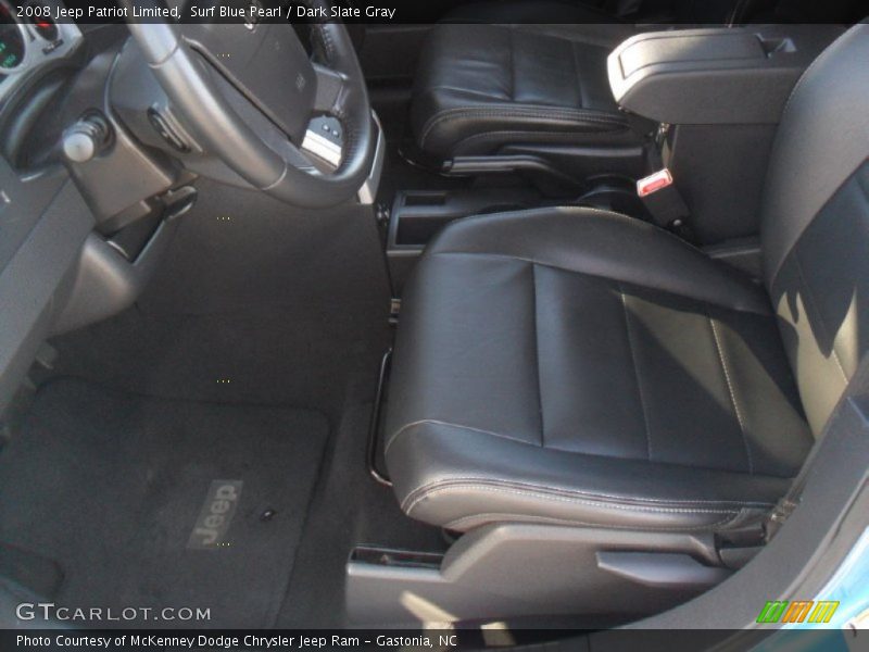 Surf Blue Pearl / Dark Slate Gray 2008 Jeep Patriot Limited
