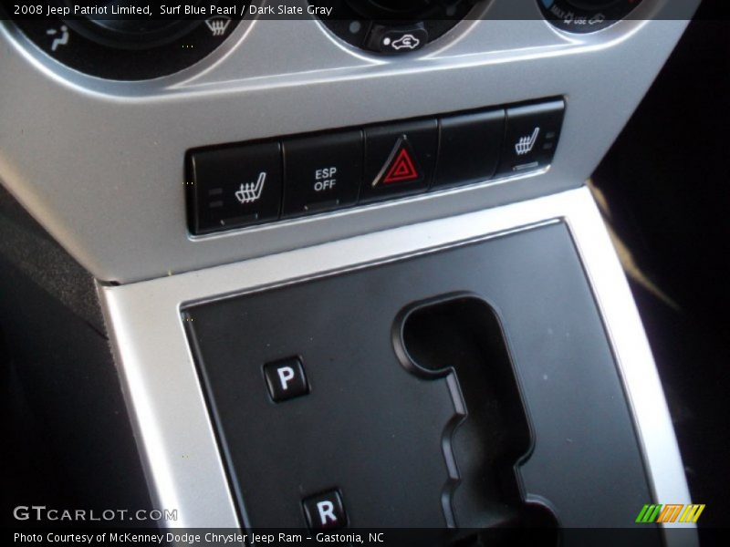 Surf Blue Pearl / Dark Slate Gray 2008 Jeep Patriot Limited