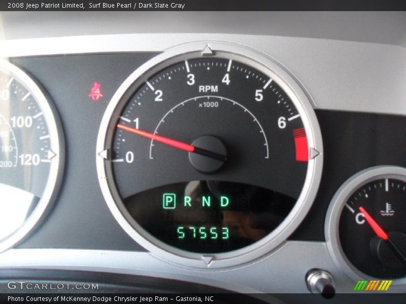 Surf Blue Pearl / Dark Slate Gray 2008 Jeep Patriot Limited
