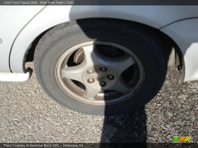 Silver Frost Pearl / Grey 1997 Ford Taurus SHO