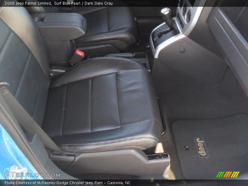 Surf Blue Pearl / Dark Slate Gray 2008 Jeep Patriot Limited