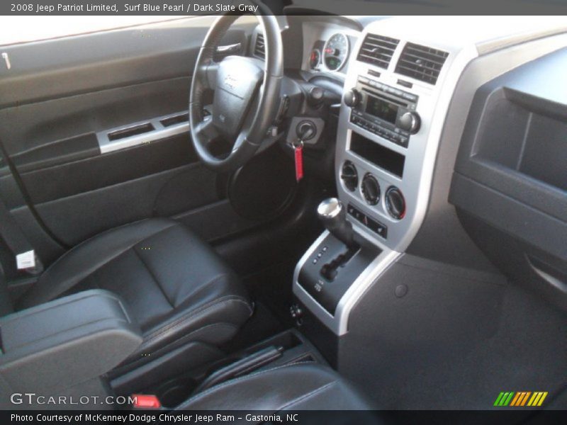 Surf Blue Pearl / Dark Slate Gray 2008 Jeep Patriot Limited