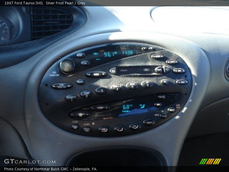 Silver Frost Pearl / Grey 1997 Ford Taurus SHO