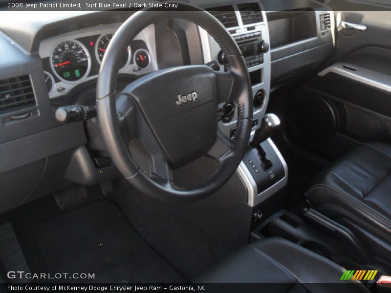 Surf Blue Pearl / Dark Slate Gray 2008 Jeep Patriot Limited