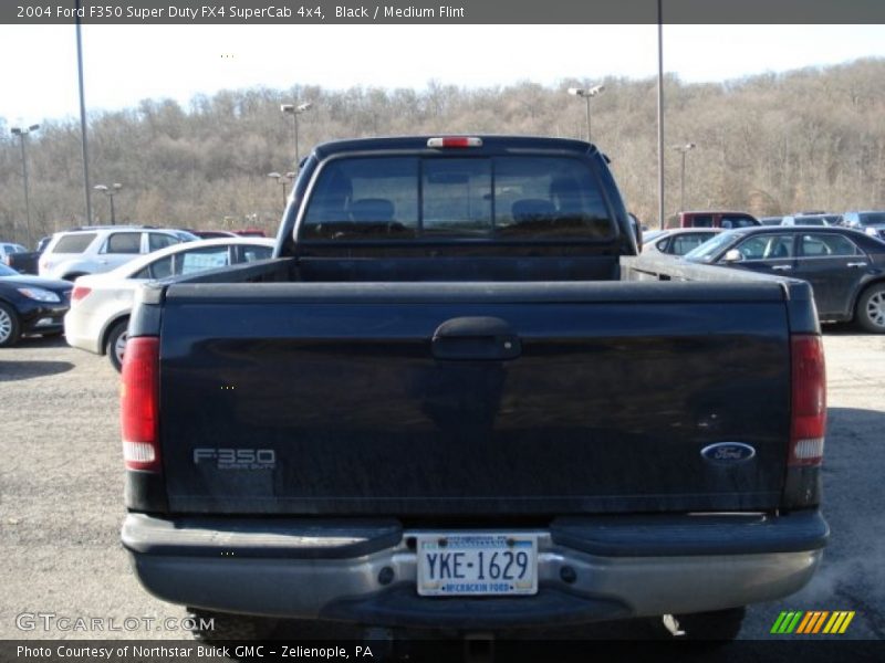 Black / Medium Flint 2004 Ford F350 Super Duty FX4 SuperCab 4x4