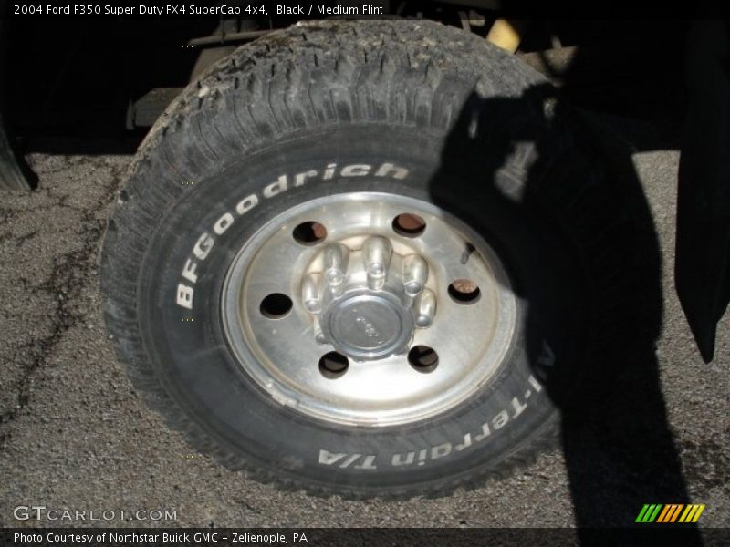 Black / Medium Flint 2004 Ford F350 Super Duty FX4 SuperCab 4x4