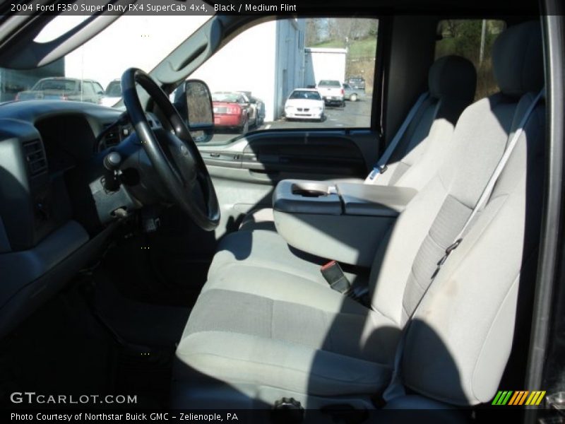 Black / Medium Flint 2004 Ford F350 Super Duty FX4 SuperCab 4x4