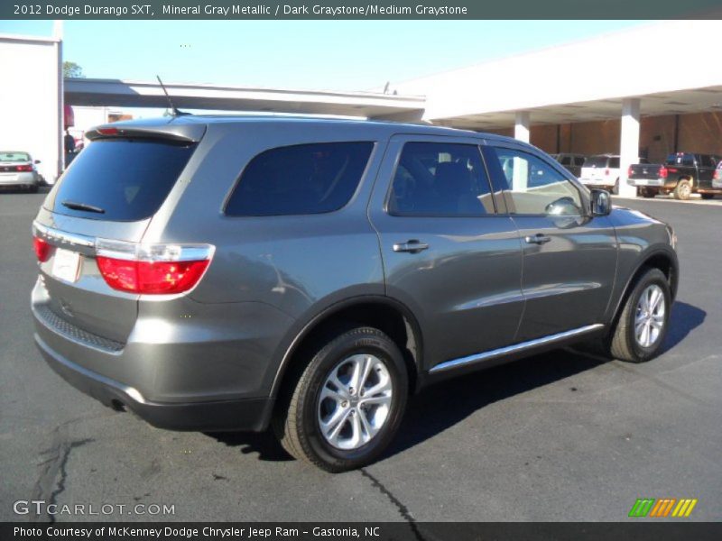 Mineral Gray Metallic / Dark Graystone/Medium Graystone 2012 Dodge Durango SXT