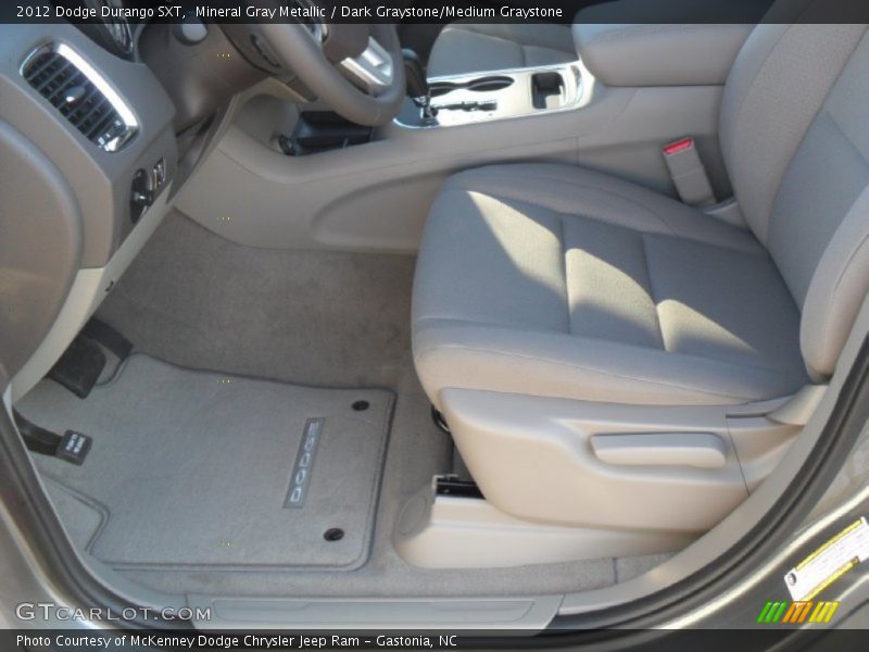 Mineral Gray Metallic / Dark Graystone/Medium Graystone 2012 Dodge Durango SXT