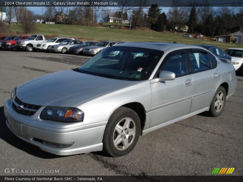 Galaxy Silver Metallic / Medium Gray 2004 Chevrolet Impala LS