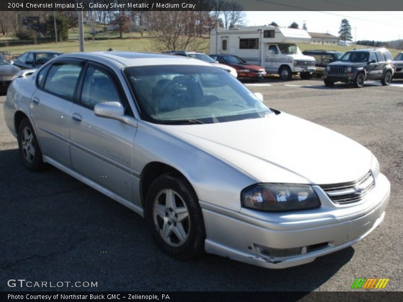 Galaxy Silver Metallic / Medium Gray 2004 Chevrolet Impala LS