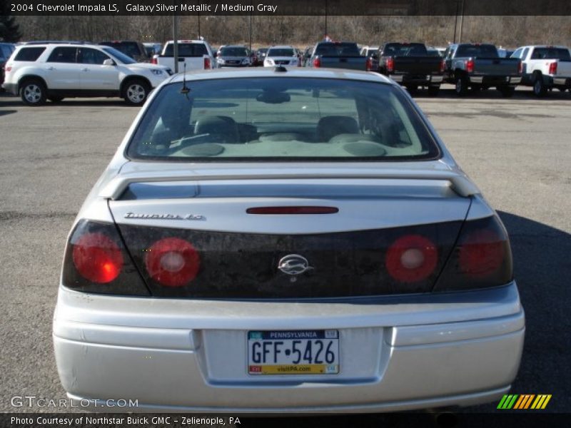 Galaxy Silver Metallic / Medium Gray 2004 Chevrolet Impala LS