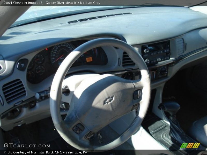 Galaxy Silver Metallic / Medium Gray 2004 Chevrolet Impala LS