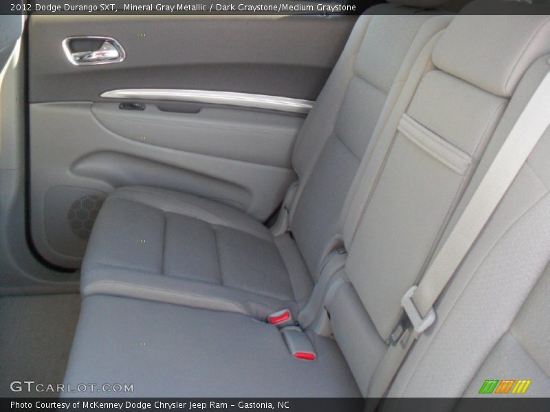 Mineral Gray Metallic / Dark Graystone/Medium Graystone 2012 Dodge Durango SXT