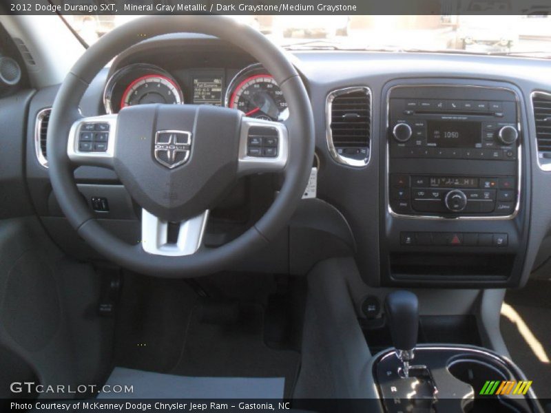 Mineral Gray Metallic / Dark Graystone/Medium Graystone 2012 Dodge Durango SXT