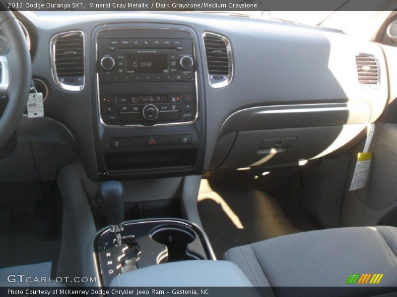 Mineral Gray Metallic / Dark Graystone/Medium Graystone 2012 Dodge Durango SXT