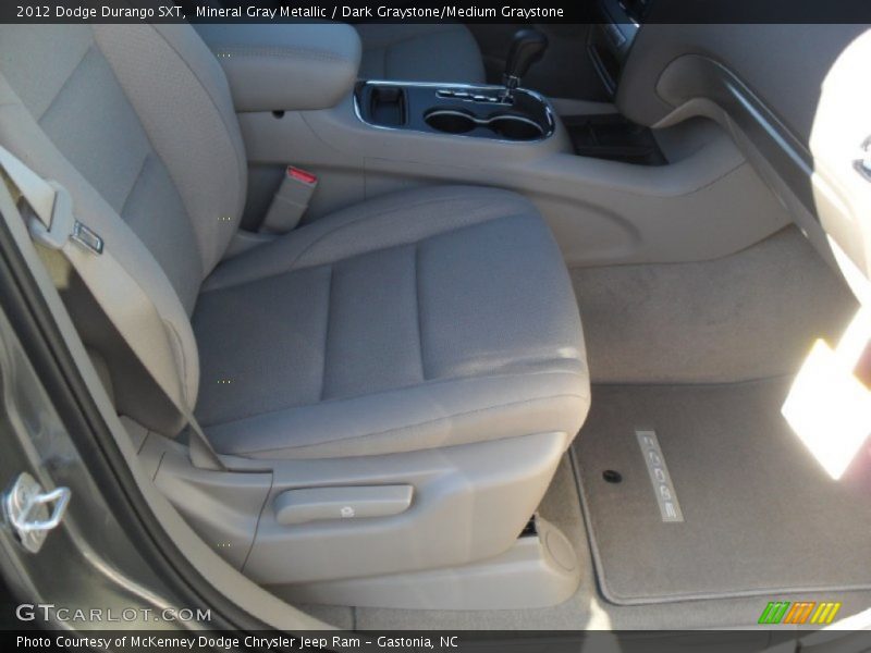 Mineral Gray Metallic / Dark Graystone/Medium Graystone 2012 Dodge Durango SXT