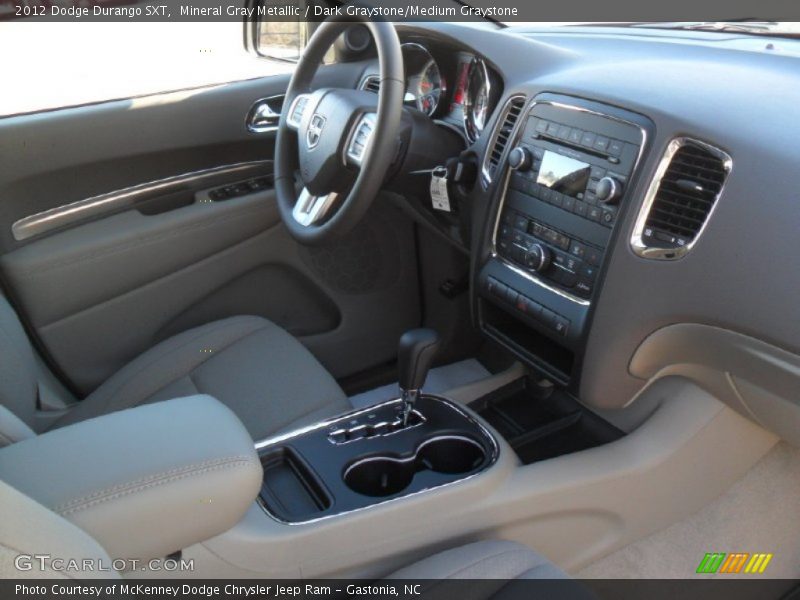 Mineral Gray Metallic / Dark Graystone/Medium Graystone 2012 Dodge Durango SXT