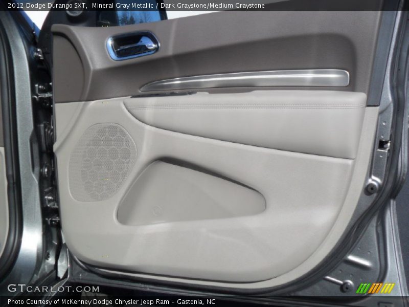 Mineral Gray Metallic / Dark Graystone/Medium Graystone 2012 Dodge Durango SXT