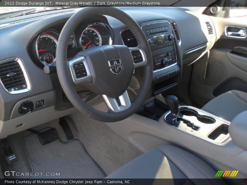 Dark Graystone/Medium Graystone Interior - 2012 Durango SXT 