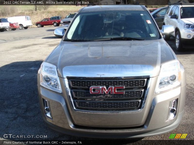 Mocha Steel Metallic / Jet Black 2012 GMC Terrain SLE AWD