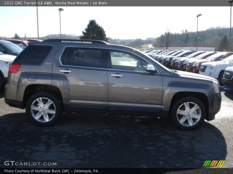 Mocha Steel Metallic / Jet Black 2012 GMC Terrain SLE AWD