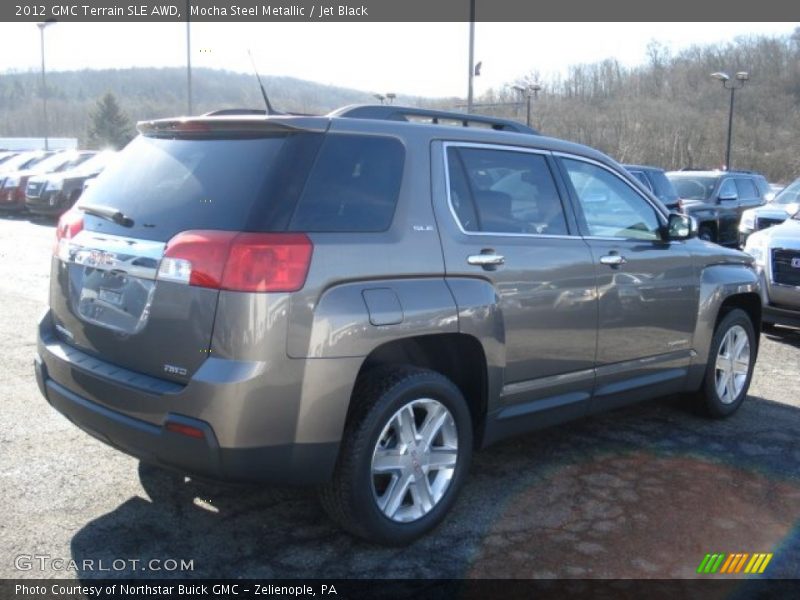 Mocha Steel Metallic / Jet Black 2012 GMC Terrain SLE AWD