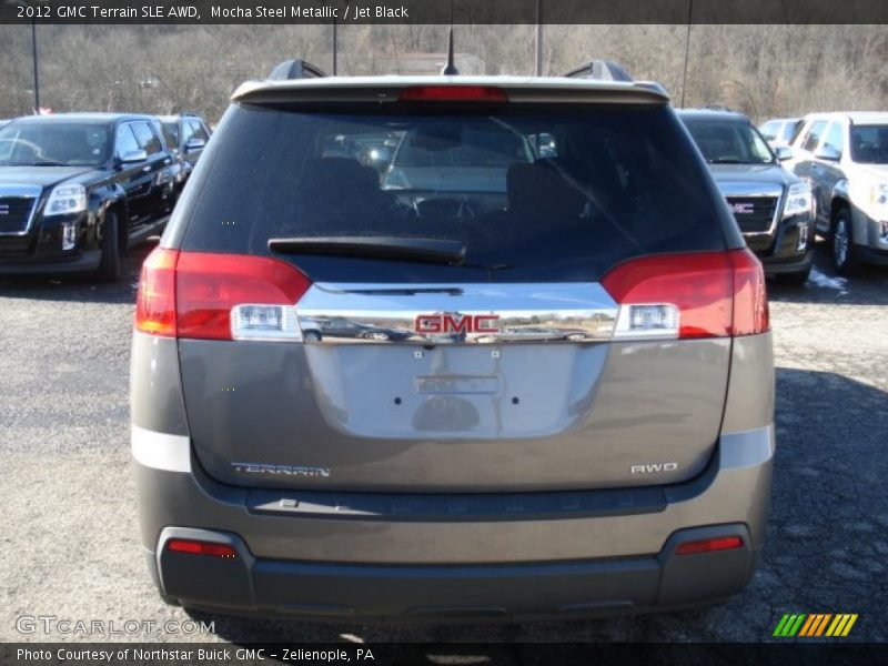 Mocha Steel Metallic / Jet Black 2012 GMC Terrain SLE AWD