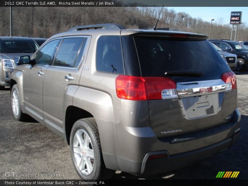 Mocha Steel Metallic / Jet Black 2012 GMC Terrain SLE AWD