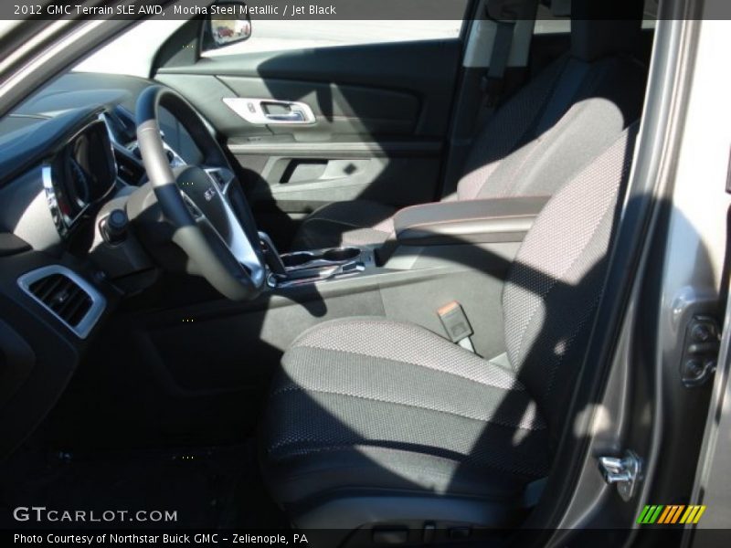 Mocha Steel Metallic / Jet Black 2012 GMC Terrain SLE AWD