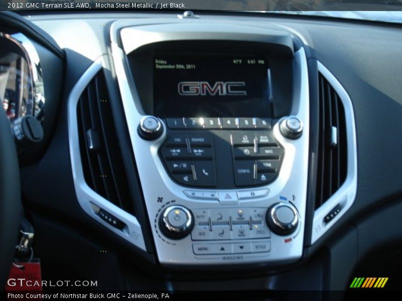 Mocha Steel Metallic / Jet Black 2012 GMC Terrain SLE AWD