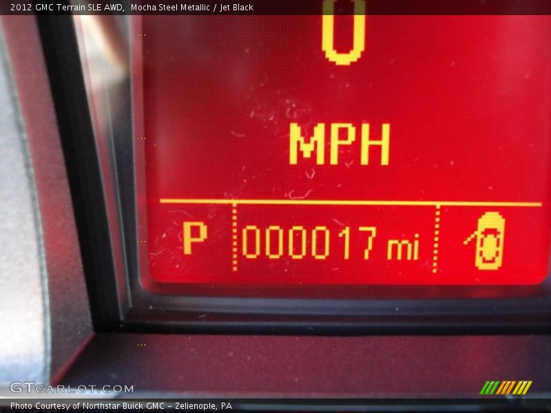 Mocha Steel Metallic / Jet Black 2012 GMC Terrain SLE AWD