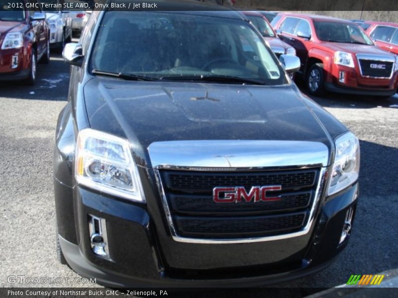Onyx Black / Jet Black 2012 GMC Terrain SLE AWD