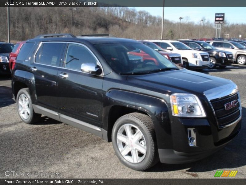 Onyx Black / Jet Black 2012 GMC Terrain SLE AWD