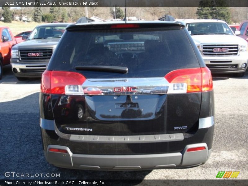 Onyx Black / Jet Black 2012 GMC Terrain SLE AWD