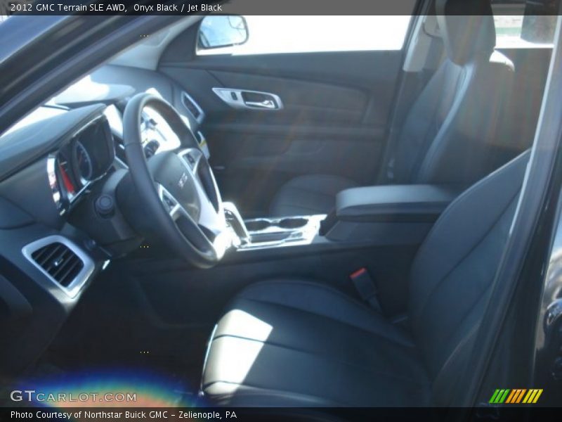 Onyx Black / Jet Black 2012 GMC Terrain SLE AWD