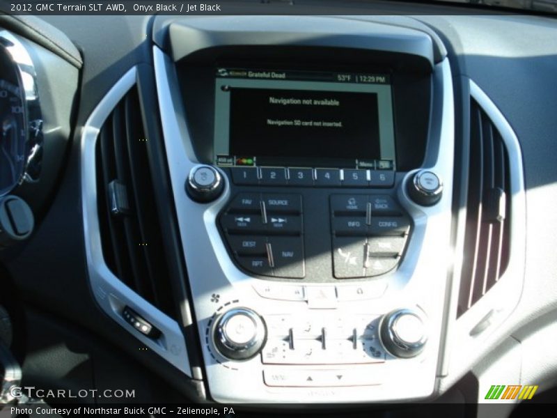 Onyx Black / Jet Black 2012 GMC Terrain SLT AWD