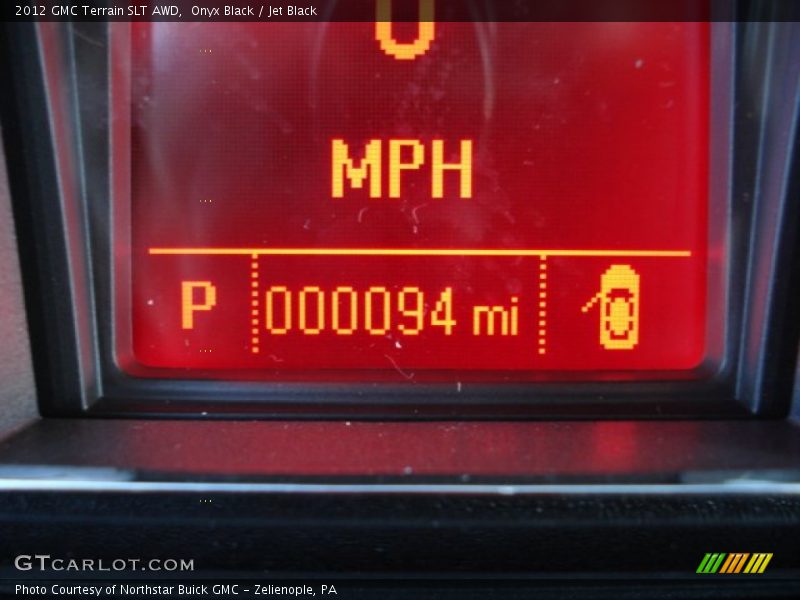 Onyx Black / Jet Black 2012 GMC Terrain SLT AWD