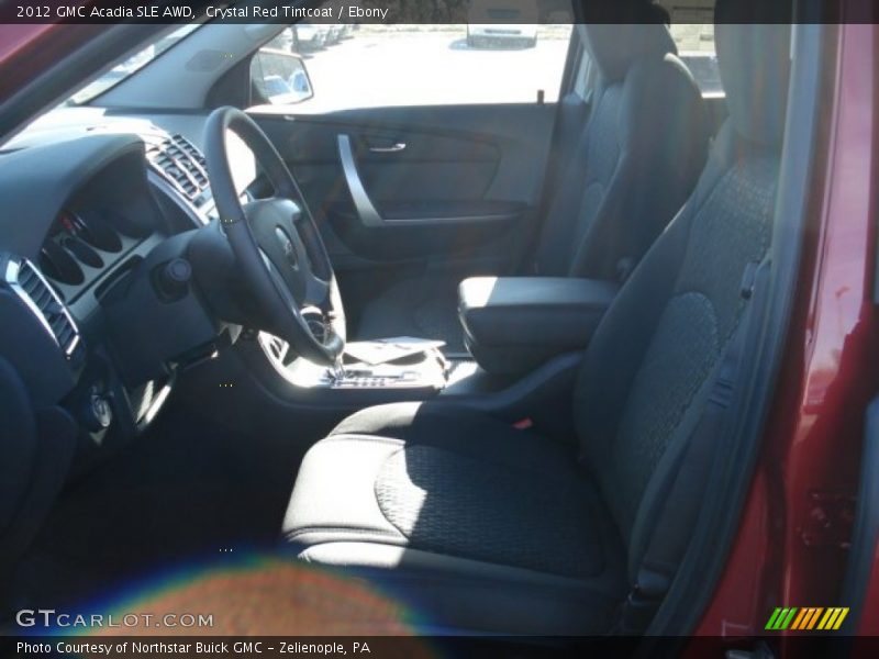 Crystal Red Tintcoat / Ebony 2012 GMC Acadia SLE AWD