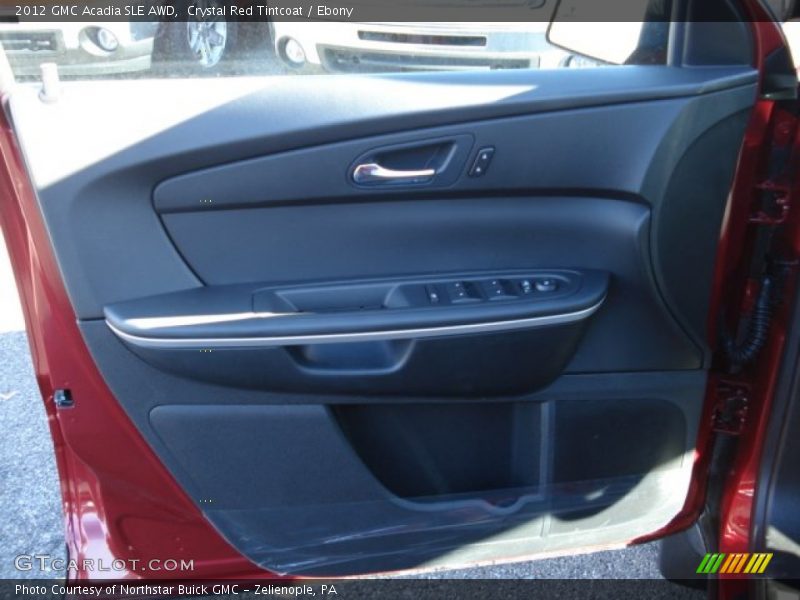 Crystal Red Tintcoat / Ebony 2012 GMC Acadia SLE AWD