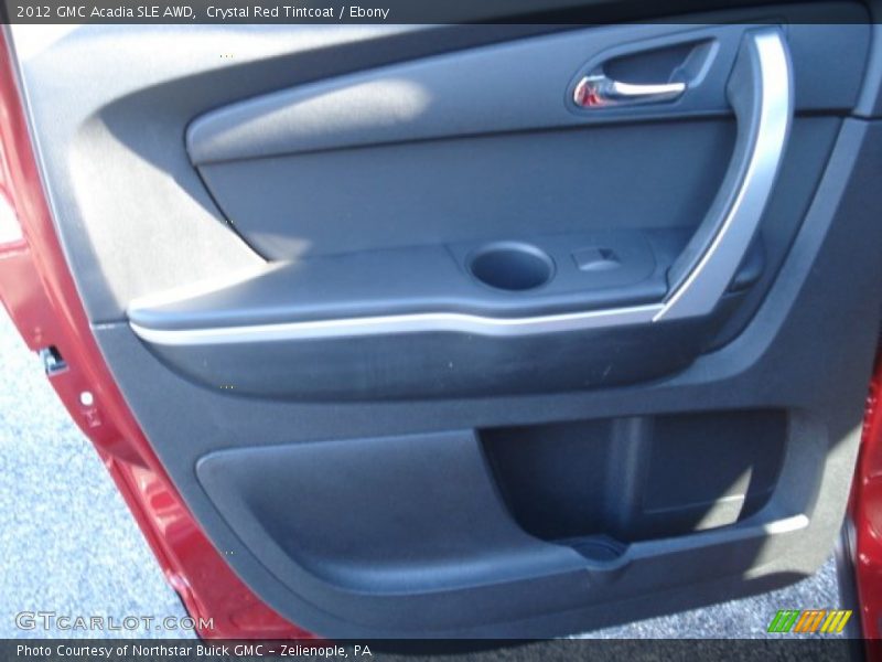 Crystal Red Tintcoat / Ebony 2012 GMC Acadia SLE AWD
