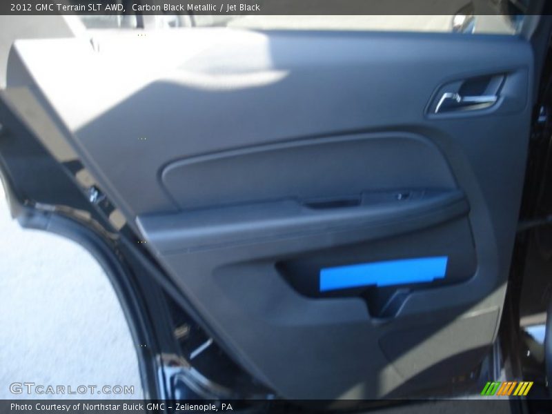 Carbon Black Metallic / Jet Black 2012 GMC Terrain SLT AWD