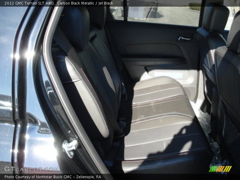 Carbon Black Metallic / Jet Black 2012 GMC Terrain SLT AWD